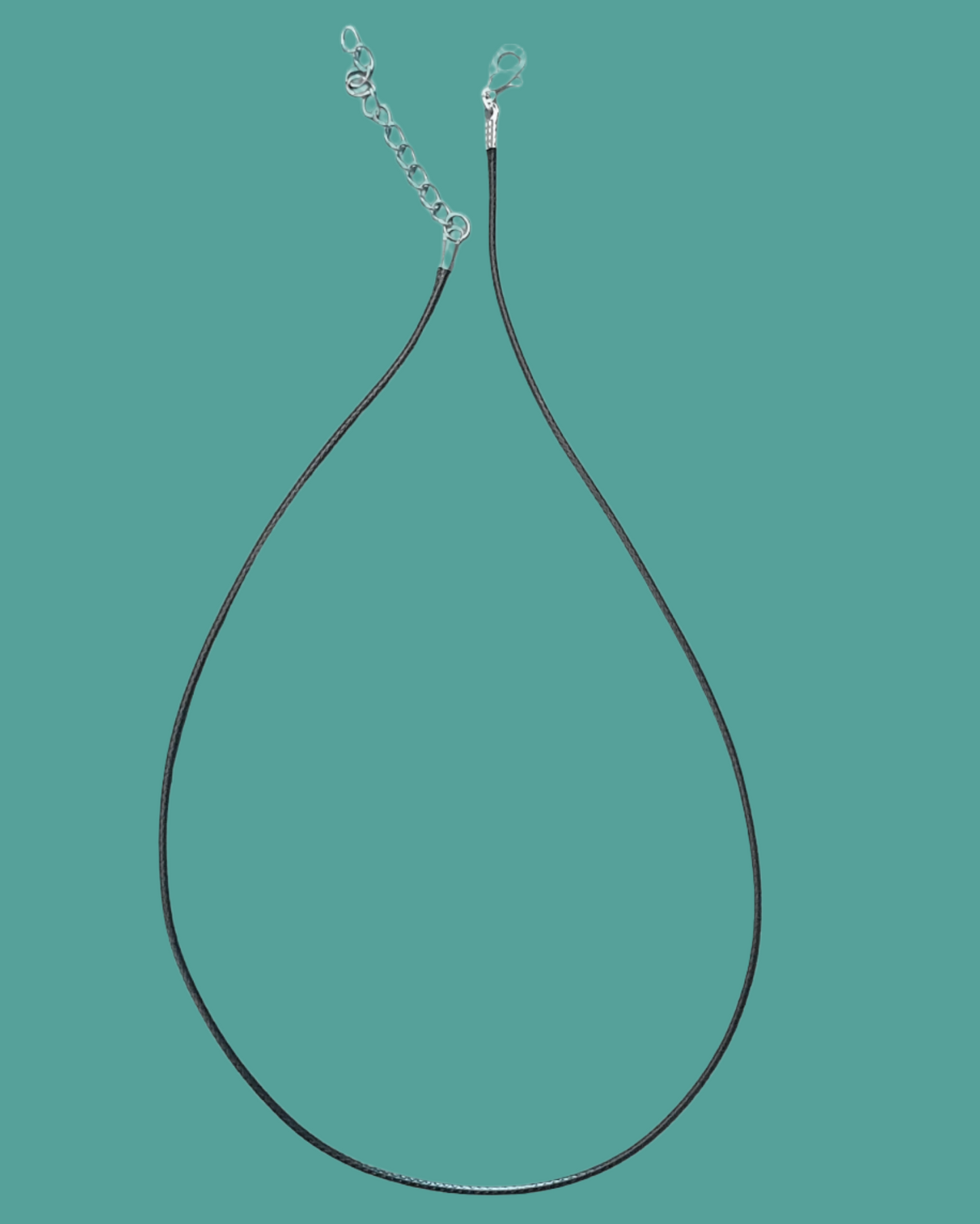 Braided Leather Necklace - Black - Keipach