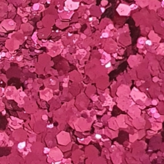 Chunky Glitter - Passion Pink - Keipach