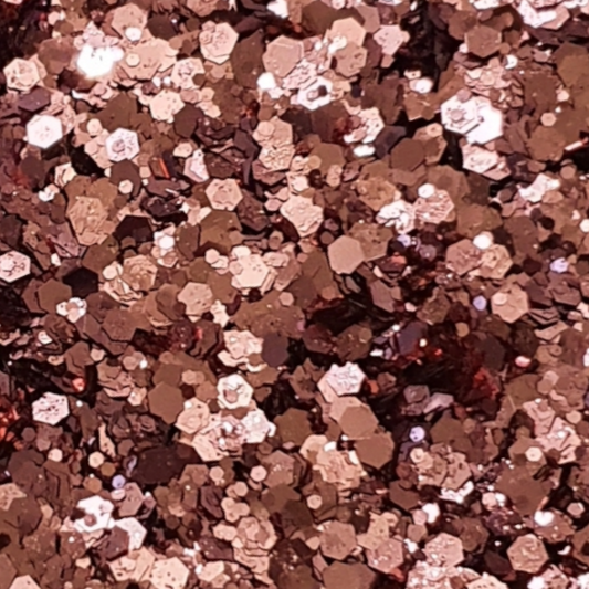 Chunky Glitter - Deep Rose - Keipach
