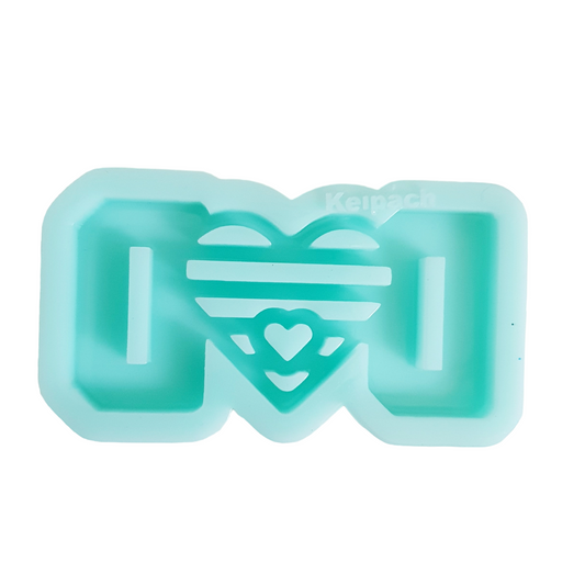 "Dad" Heart Silicone Resin Mould