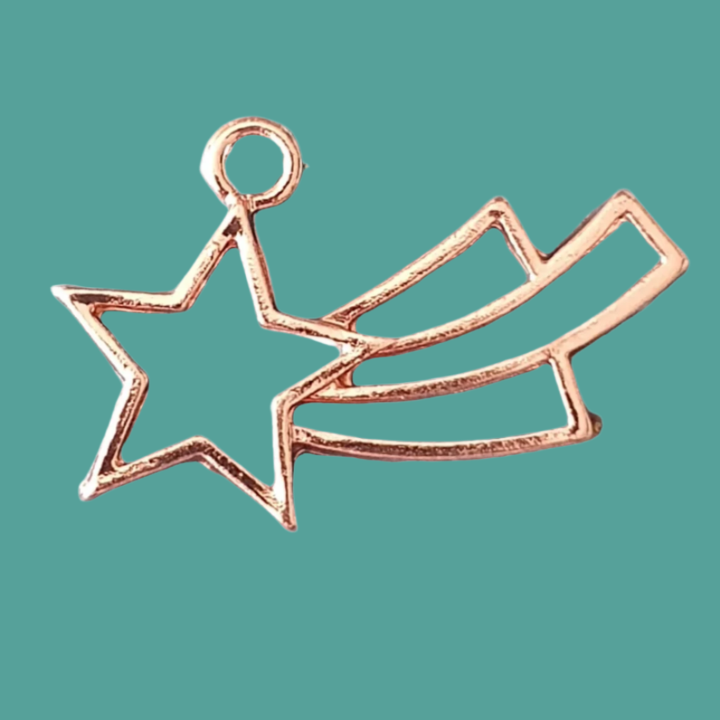 Open Back Bezel - Shooting Star Rose Gold - Keipach