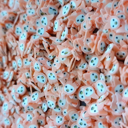 Peachy Llama Polymer Clay - Keipach