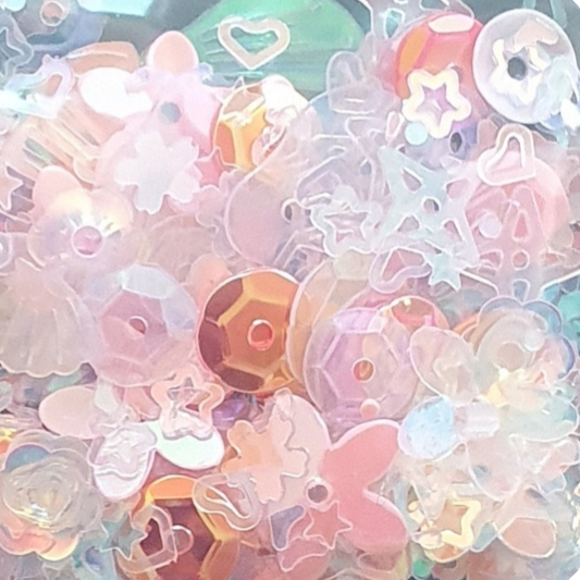 Pearl Pink Sequins Mix - Keipach