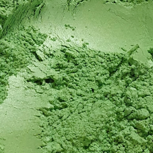 Pearlescent Mica - Prehnite - Keipach