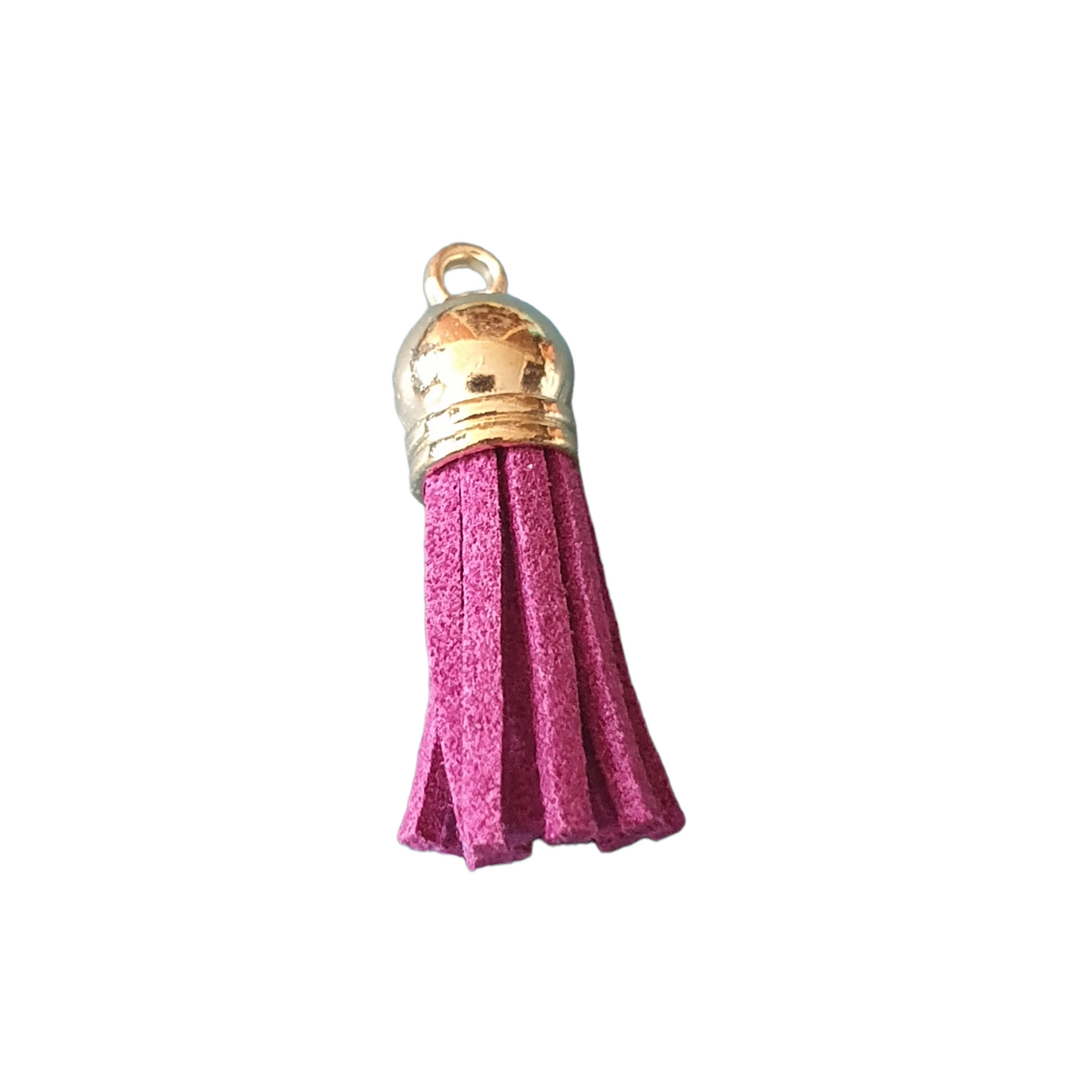 Faux Seude Tassels - Gold Cap - Keipach