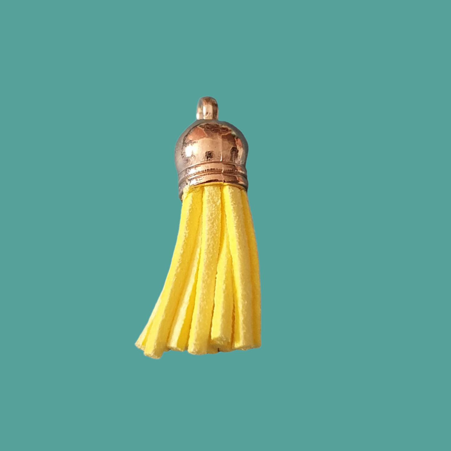Faux Seude Tassels - Gold Cap - Keipach
