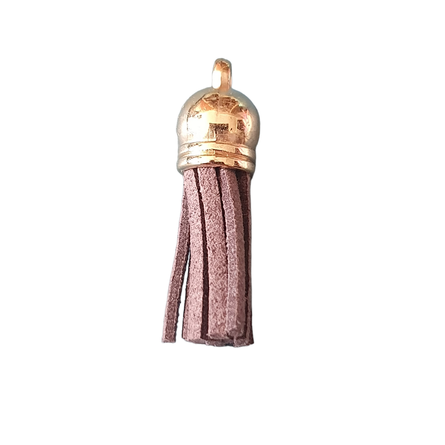 Faux Seude Tassels - Gold Cap - Keipach