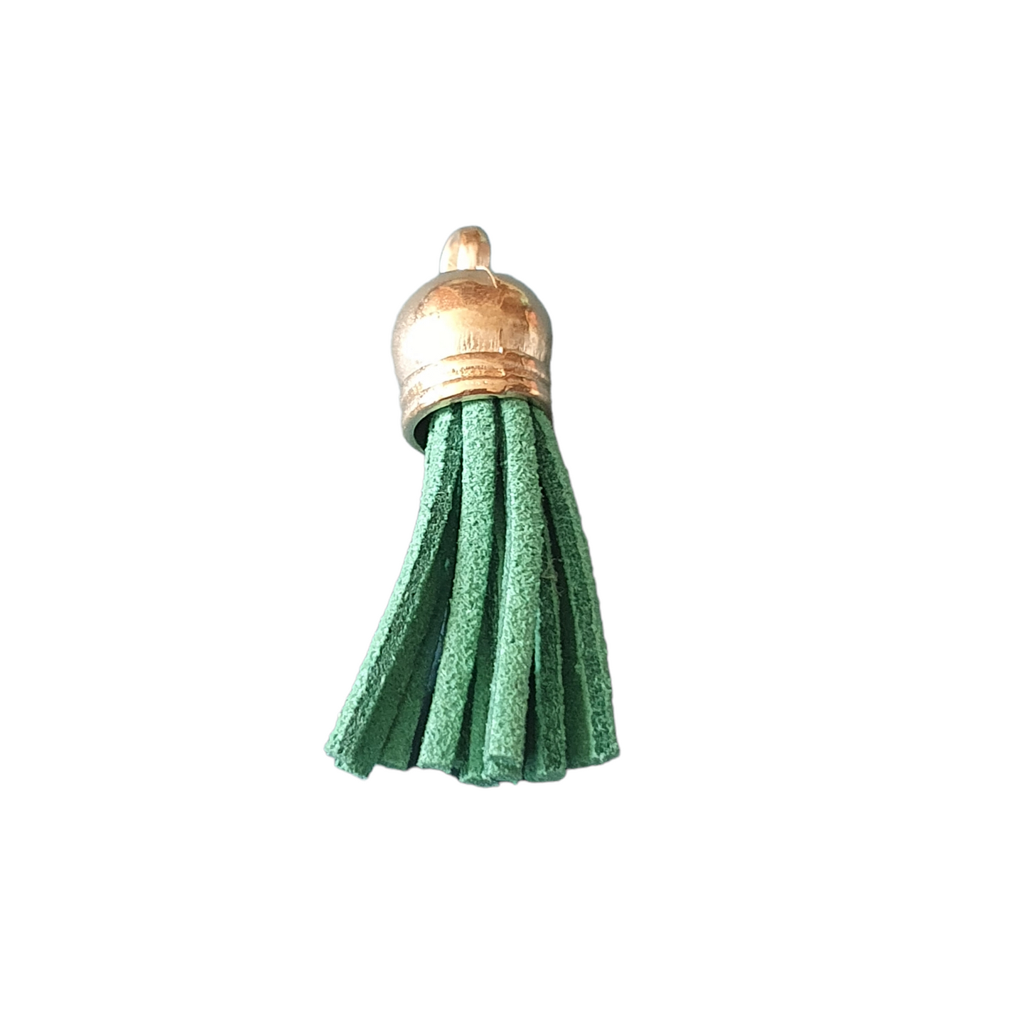 Faux Seude Tassels - Gold Cap - Keipach