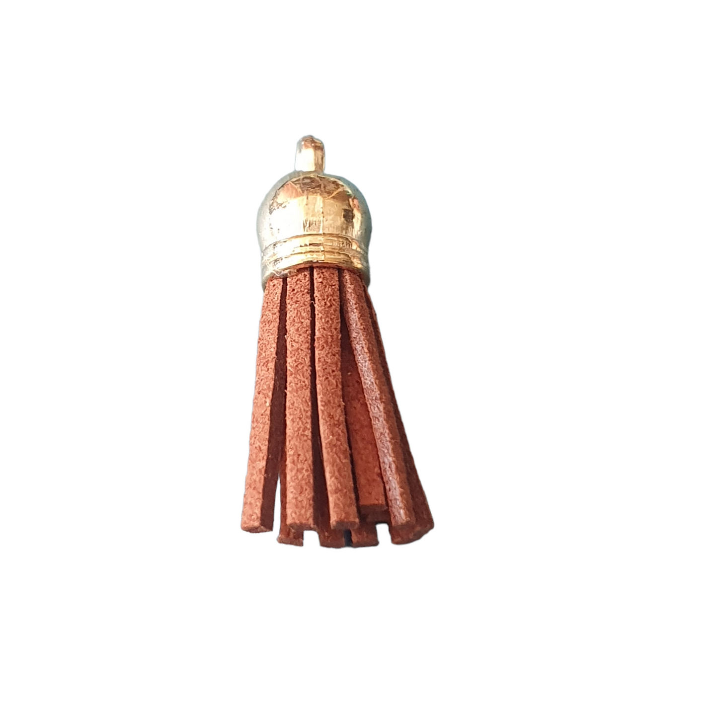 Faux Seude Tassels - Gold Cap - Keipach