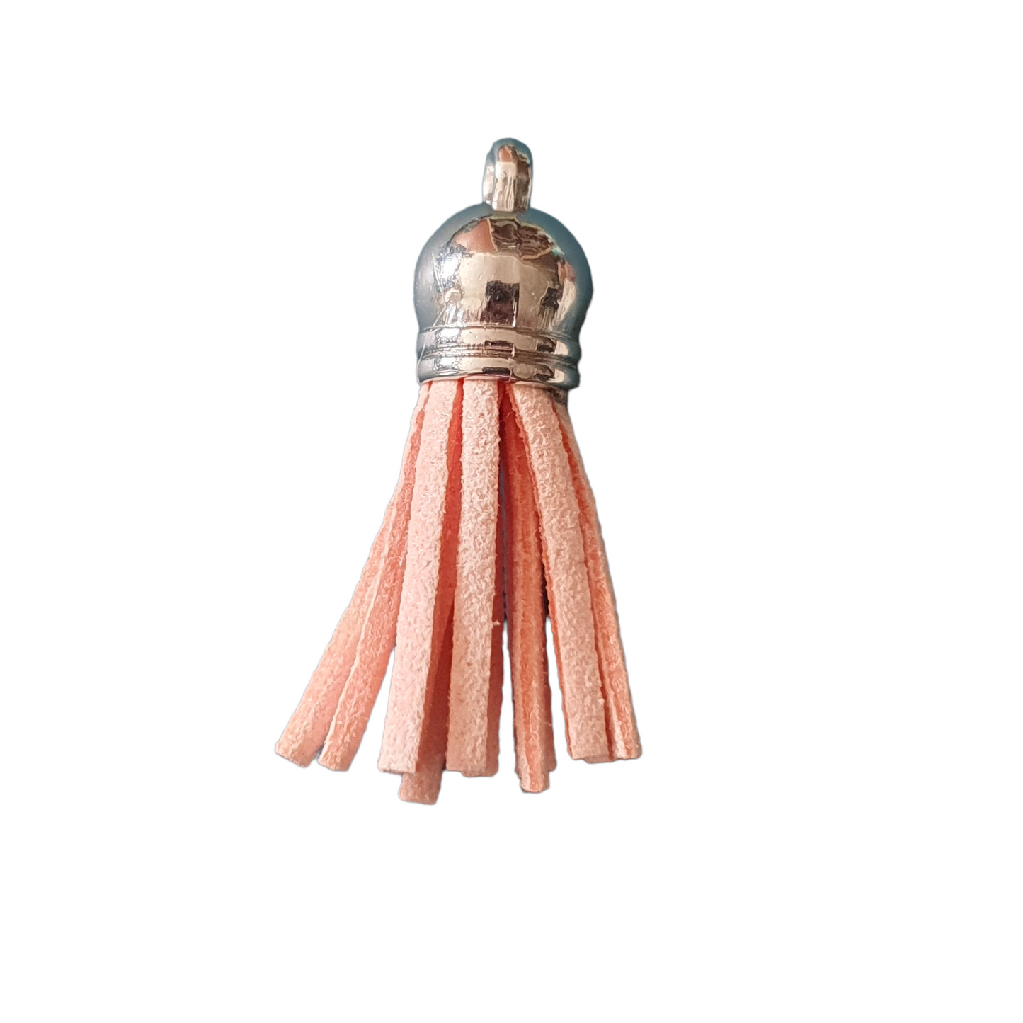 Faux Seude Tassels - Silver Cap - Keipach