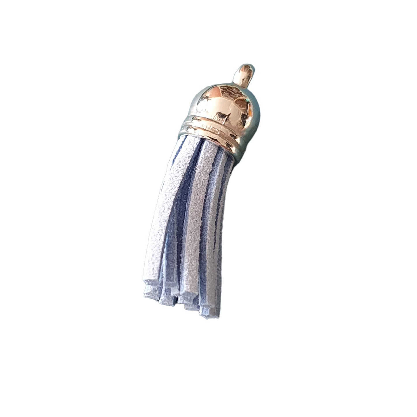 Faux Seude Tassels - Silver Cap - Keipach