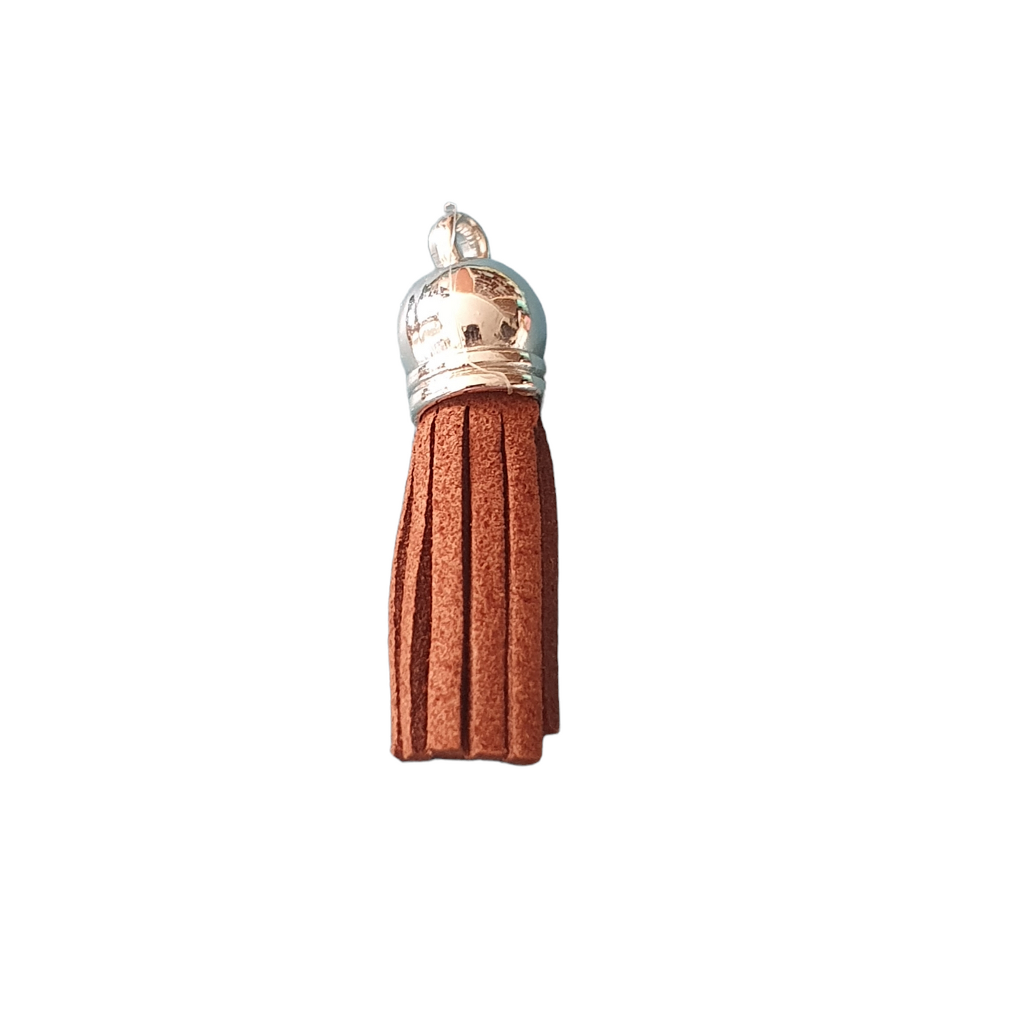 Faux Seude Tassels - Silver Cap - Keipach