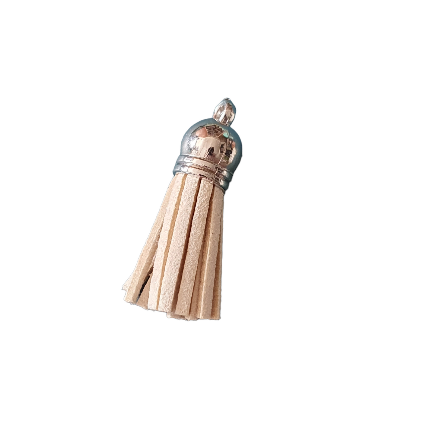Faux Seude Tassels - Silver Cap - Keipach