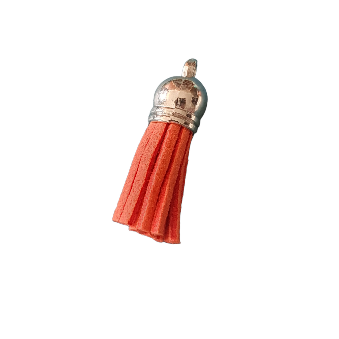 Faux Seude Tassels - Silver Cap - Keipach