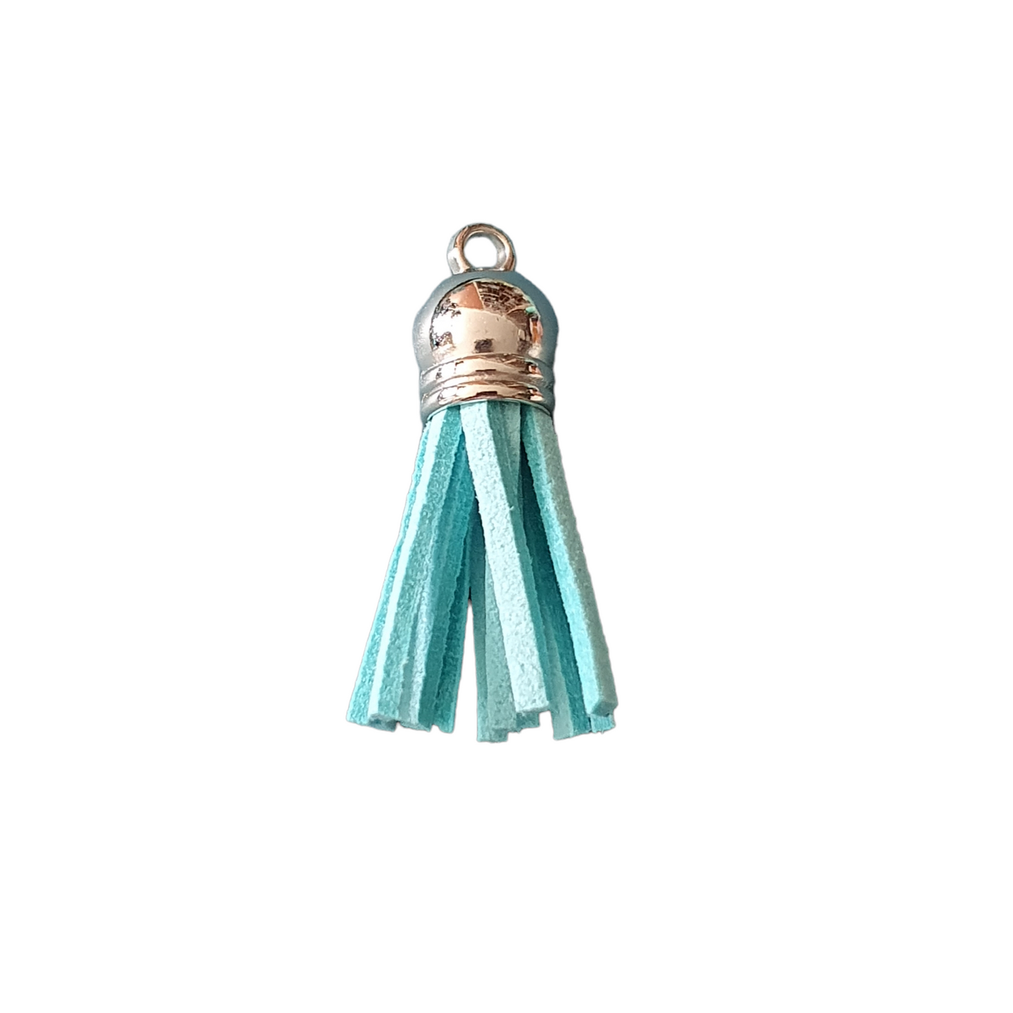 Faux Seude Tassels - Silver Cap - Keipach
