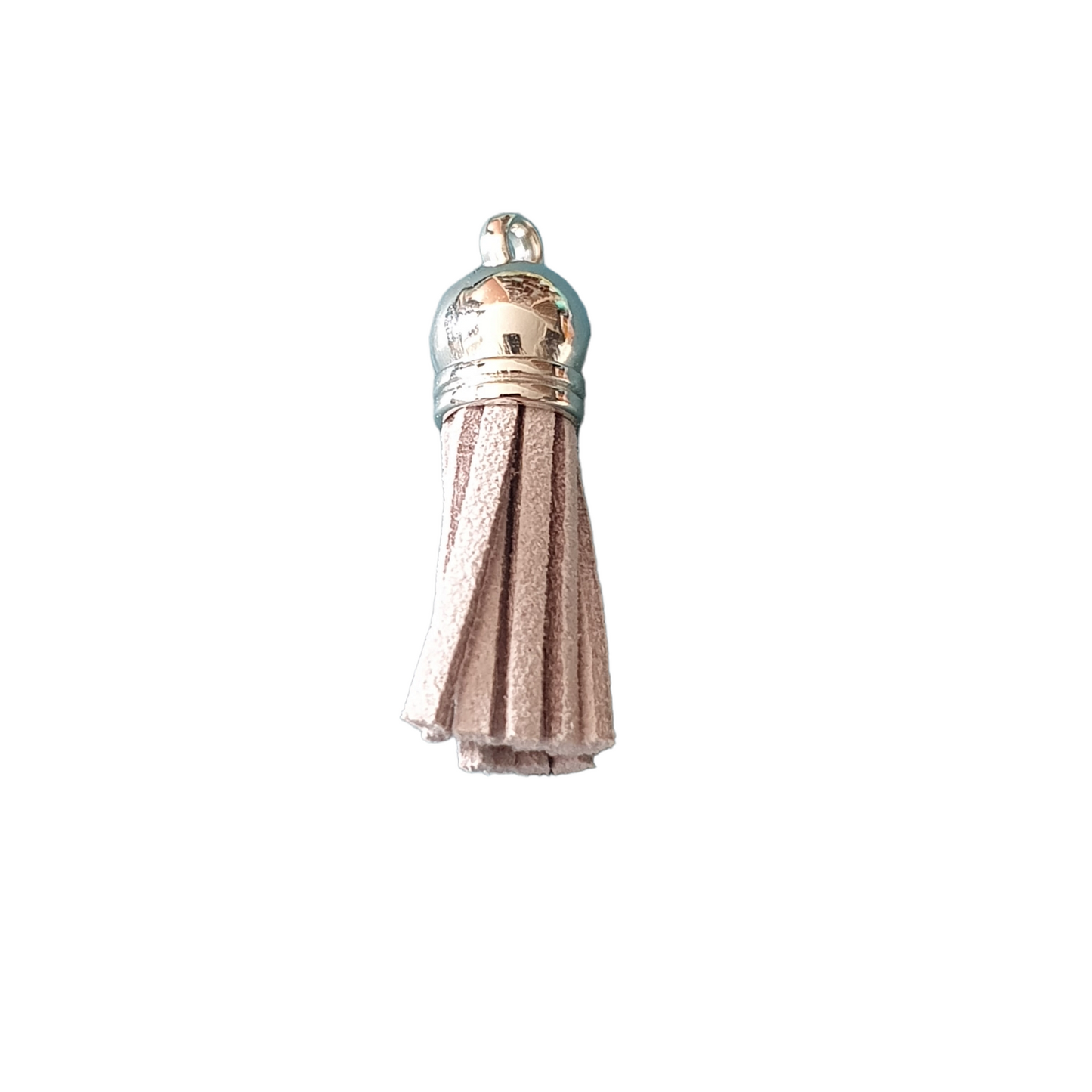 Faux Seude Tassels - Silver Cap - Keipach