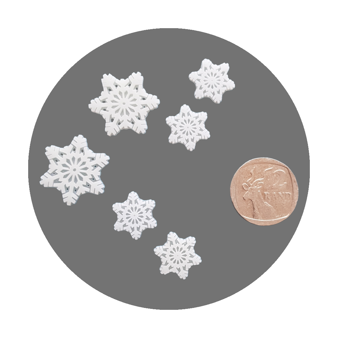 Mini Snowflake Inserts Keipach