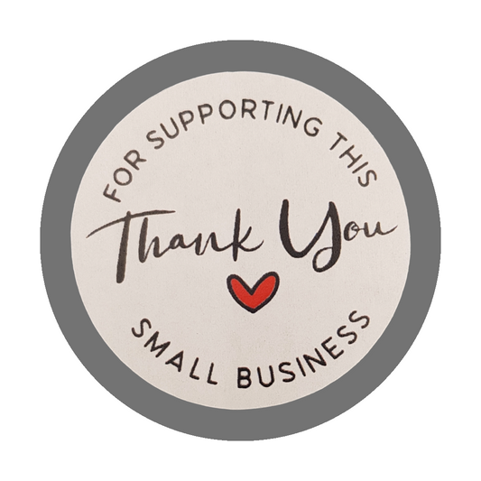 Thank you for supporting this small business stickers