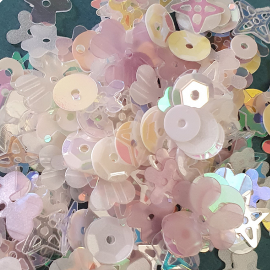 Pearl Purple Sequins Mix - Keipach